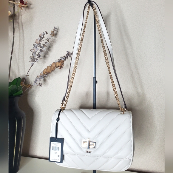 Dkny Handbags - DKNY Veronica Crossbody/Shoulder Bag • NWT • White